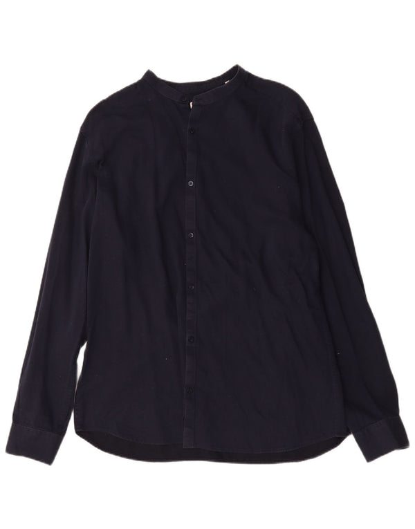 Jack & Jones Chemise Homme XL Bleu Marine Coton