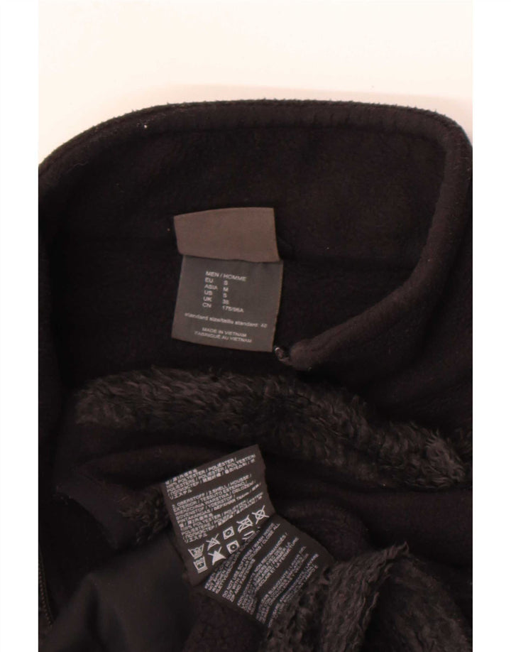 Jack Wolfskin Veste polaire pour homme UK 38 Small Noir Polyester