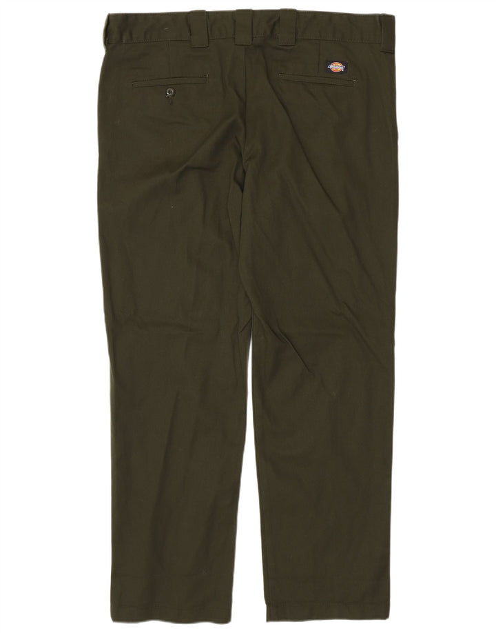 DICKIES Pantalon Chino Slim Droit Homme W38 L32 Kaki Polyester