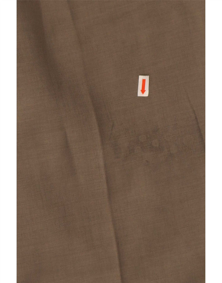 Marks & Spencer Pantalon Chino Pegged Homme W34 L29 Gris Polyester