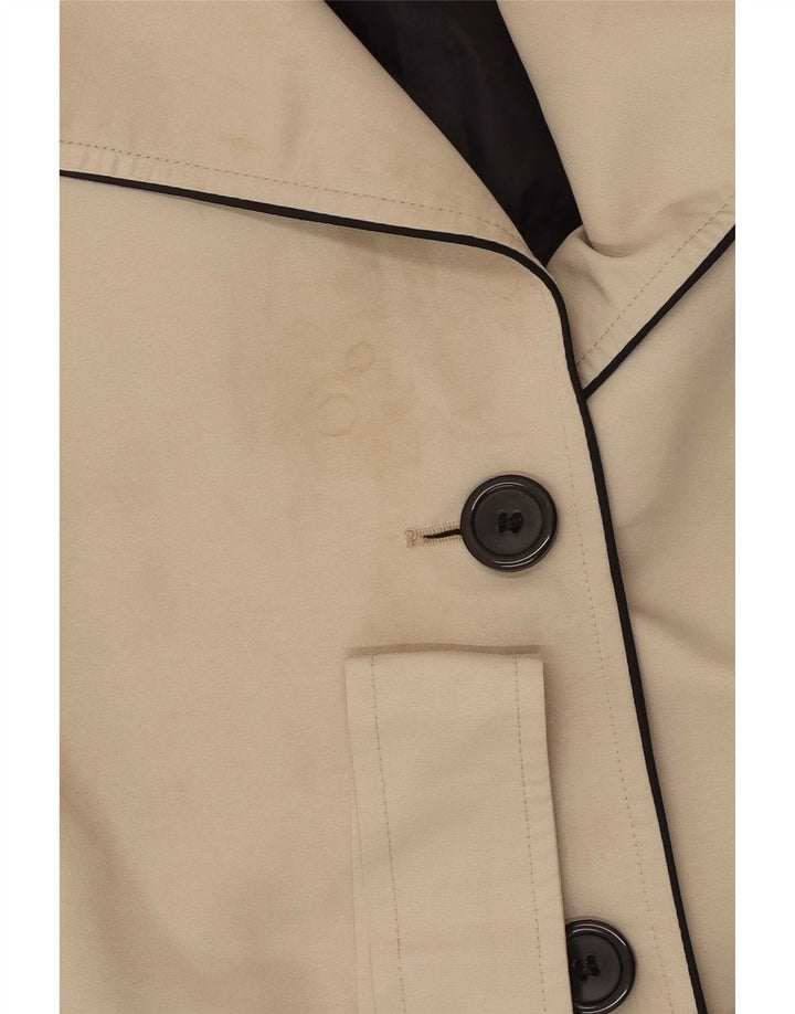 Marks & Spencer Trench-Coat Femme UK 20 2XL Beige Polyester