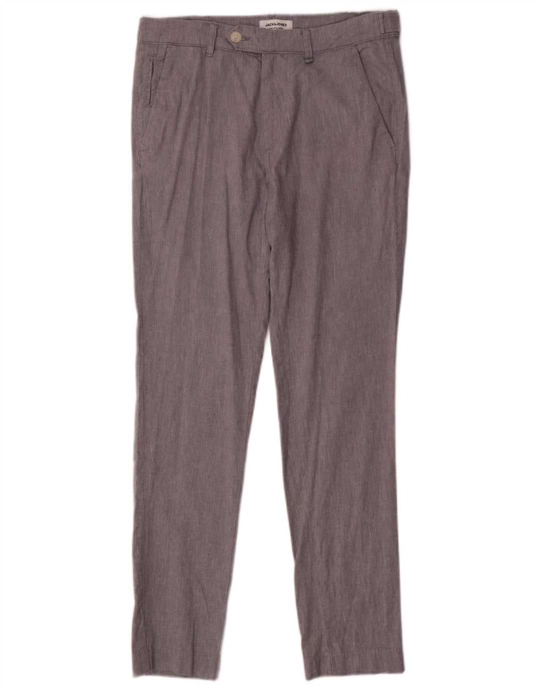 Jack & Jones Pantalon Chino Slim Homme W32 L32 Gris