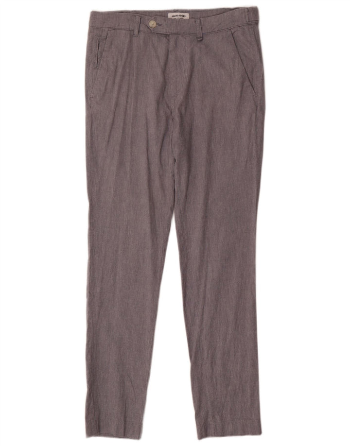 Jack & Jones Pantalon Chino Slim Homme W32 L32 Gris
