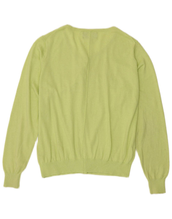 JOULES Cardigan Femme Pull UK 16 Large Vert Polyester