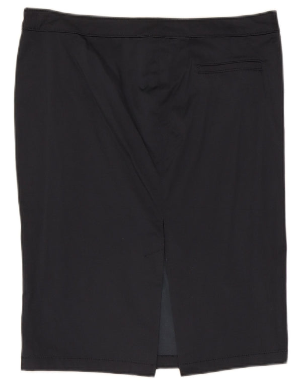 Sisley Jupe Crayon W32 Large Bleu Marine Femme