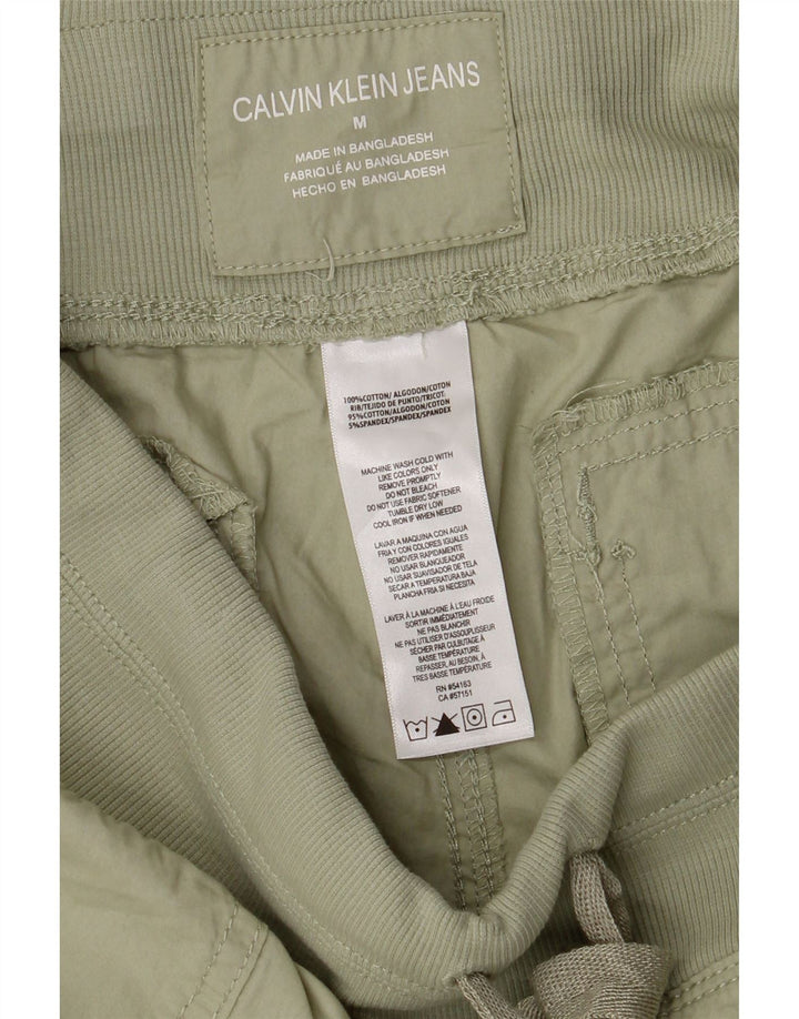 Calvin Klein Short Chino Femme Medium W30 Kaki Coton