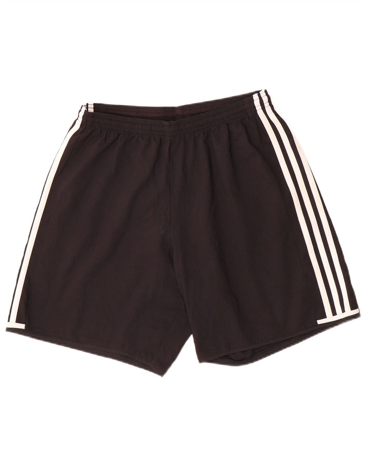 Adidas Short de sport Climalite Homme Noir Moyen Polyester