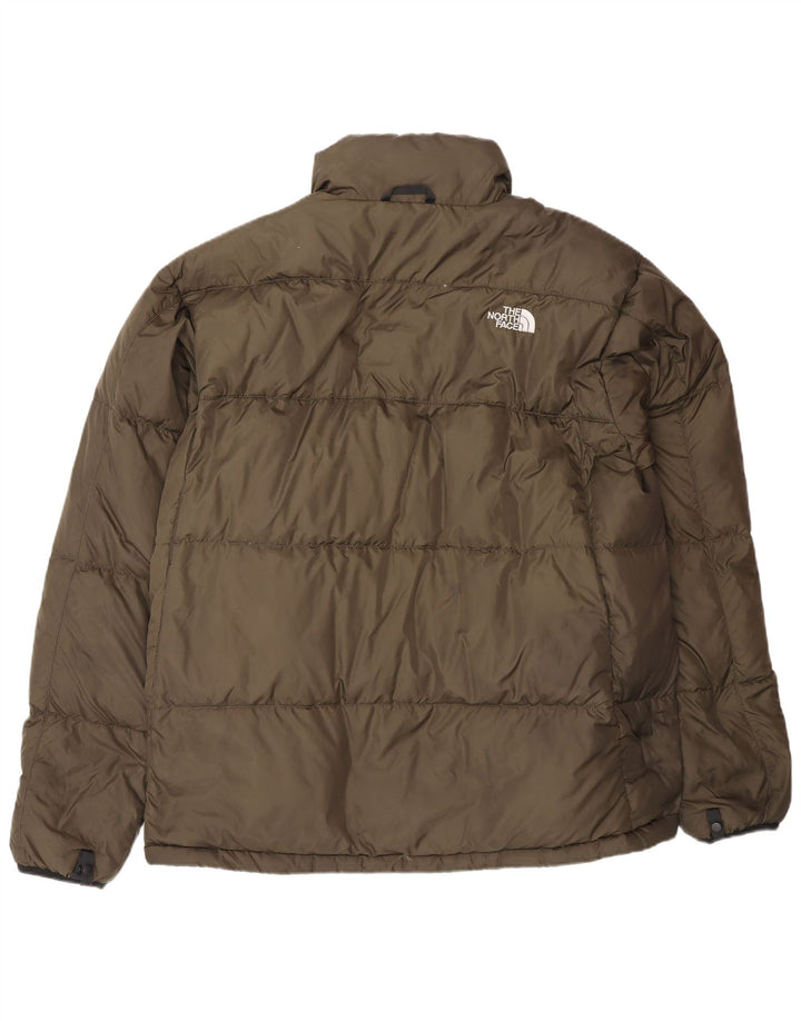 THE NORTH FACE Veste matelassée 550 pour hommes UK 42 XL Kaki Nylon