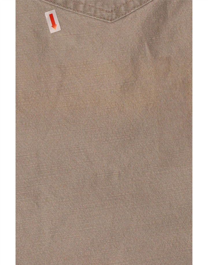 WRANGLER Pantalon décontracté droit extensible Texas W32 L34 en coton beige pour homme