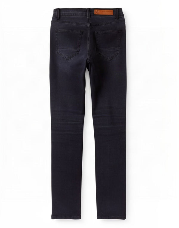 Zara Pantalon skinny décontracté pour homme Medium W30 L30 Bleu marine