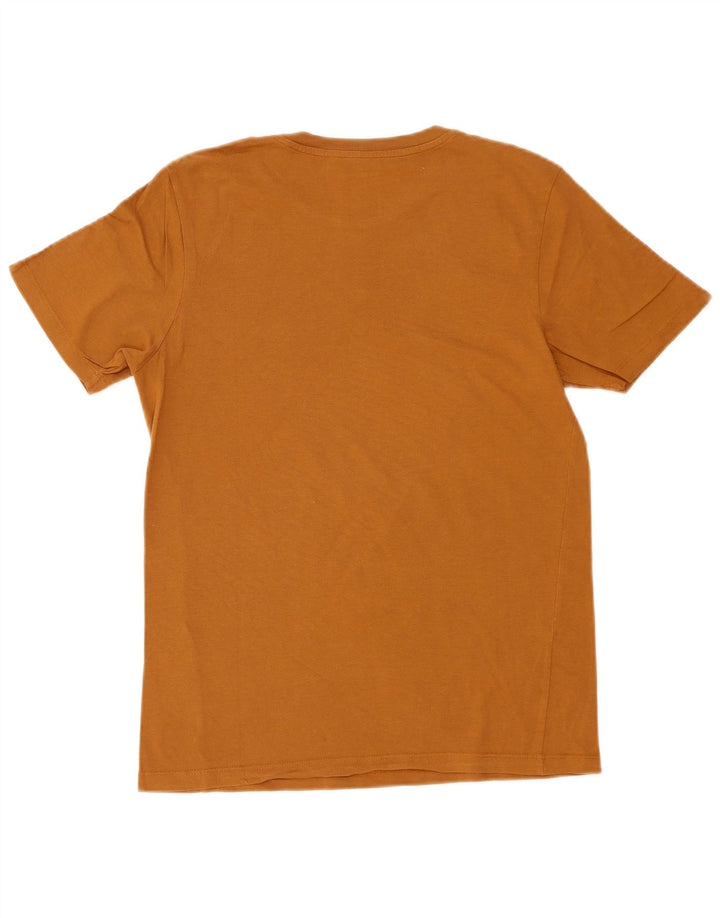 Jack & Jones T-Shirt Graphique Homme Marron Moyen Coton