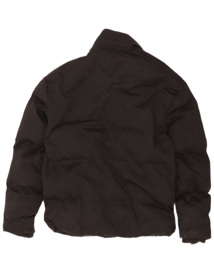 Zara Veste matelassée pour homme UK 36 Small Noir