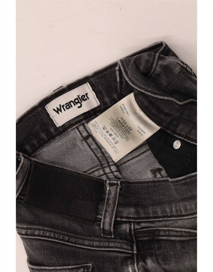 Wrangler Jean Slim Larston Homme W32 L28 Gris Coton