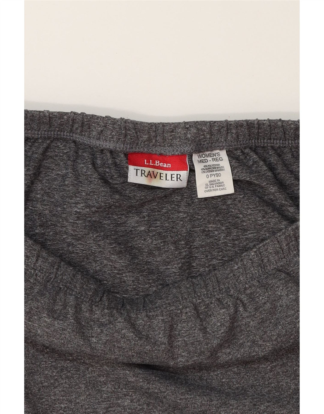L.L.BEAN Womens Midi Skirt W26 Small Grey Polyester Vintage L.L.Bean and Second-Hand L.L.Bean from Messina Hembry 