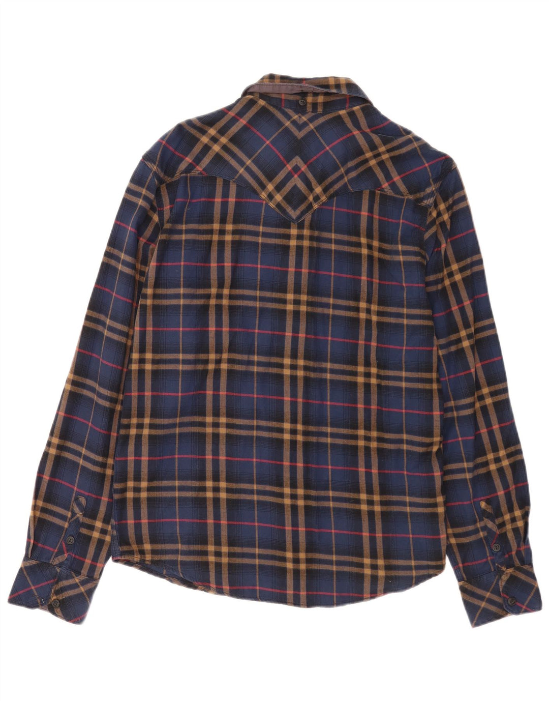 Levi's Chemise Standard Fit Flannel Homme Bleu Marine à Carreaux en Coton