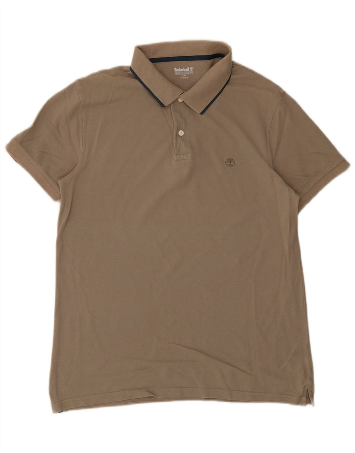 Timberland Polo Slim Fit pour hommes, grand gris