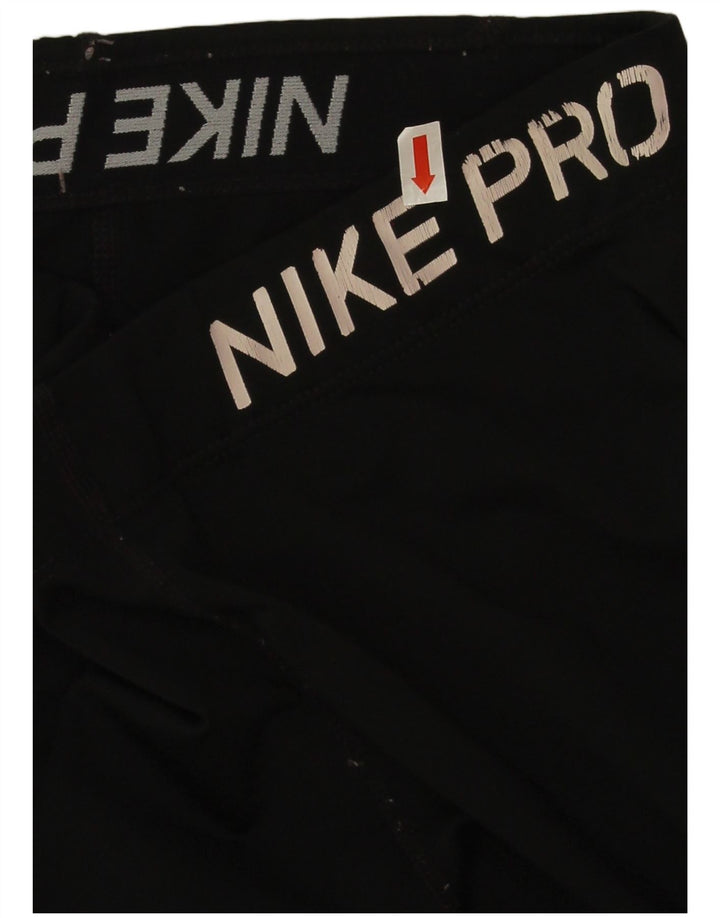 Nike Legging graphique Dri Fit pour femme UK 8 Small Noir