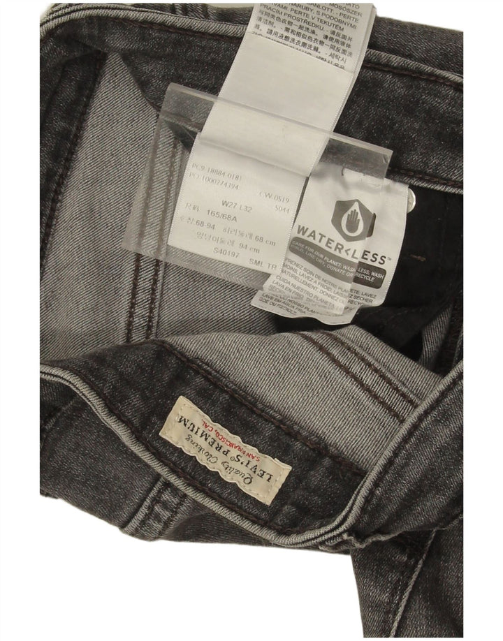 Levi's Jean Slim 712 Femme W27 L31 Gris Coton