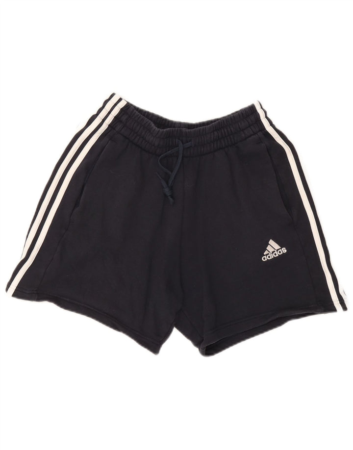 Adidas Short de sport pour femme UK 10 Petit Bleu marine