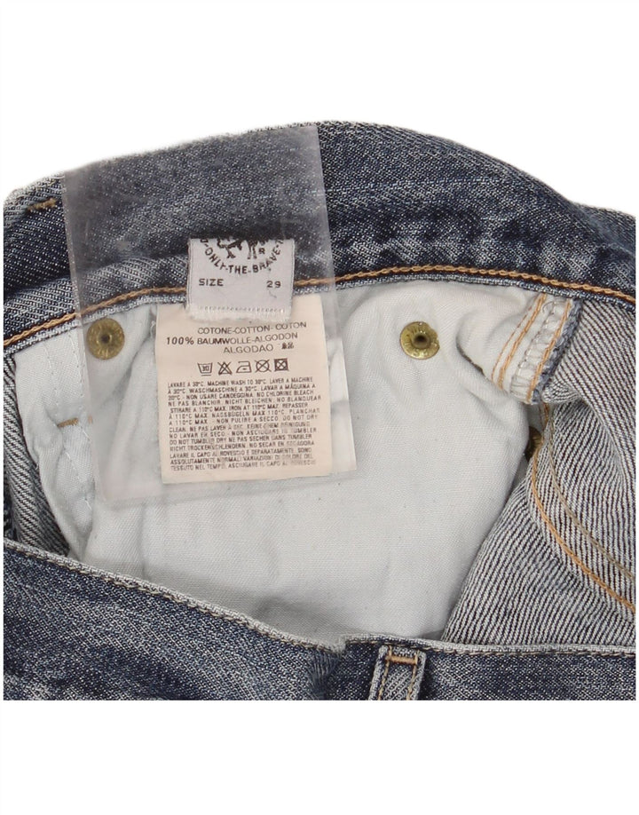 DIESEL Short en Jean Homme W29 Petit Bleu Coton