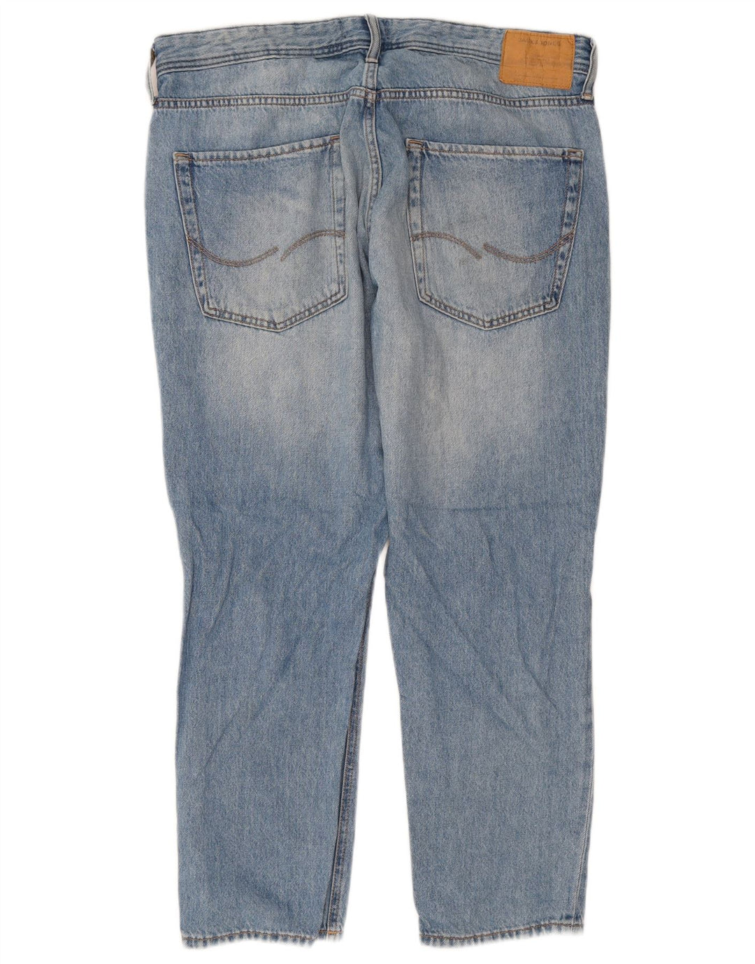 Jack & Jones Jean Slim effet vieilli W36 L28 bleu coton pour homme