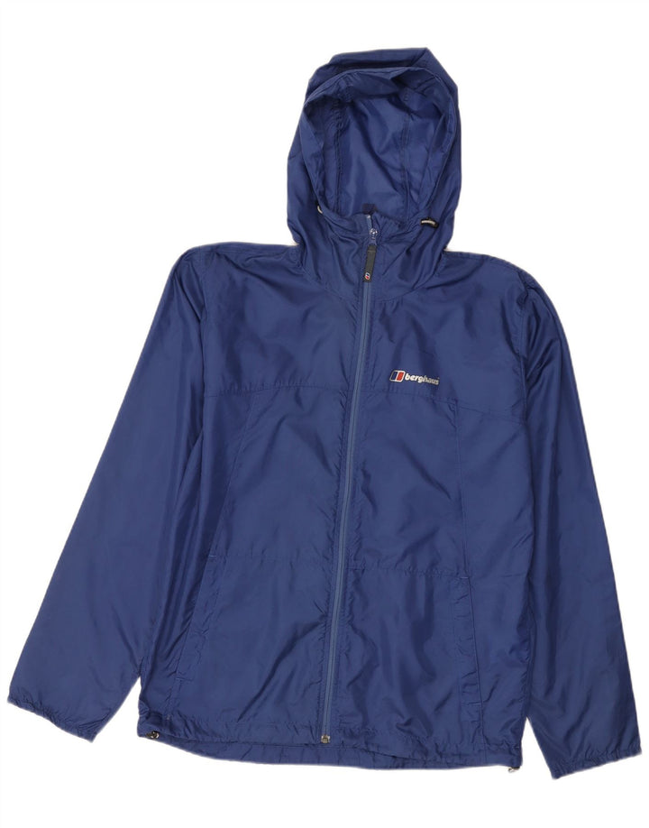 Berghaus Veste de Pluie Homme UK 38 Medium Bleu Marine Polyamide