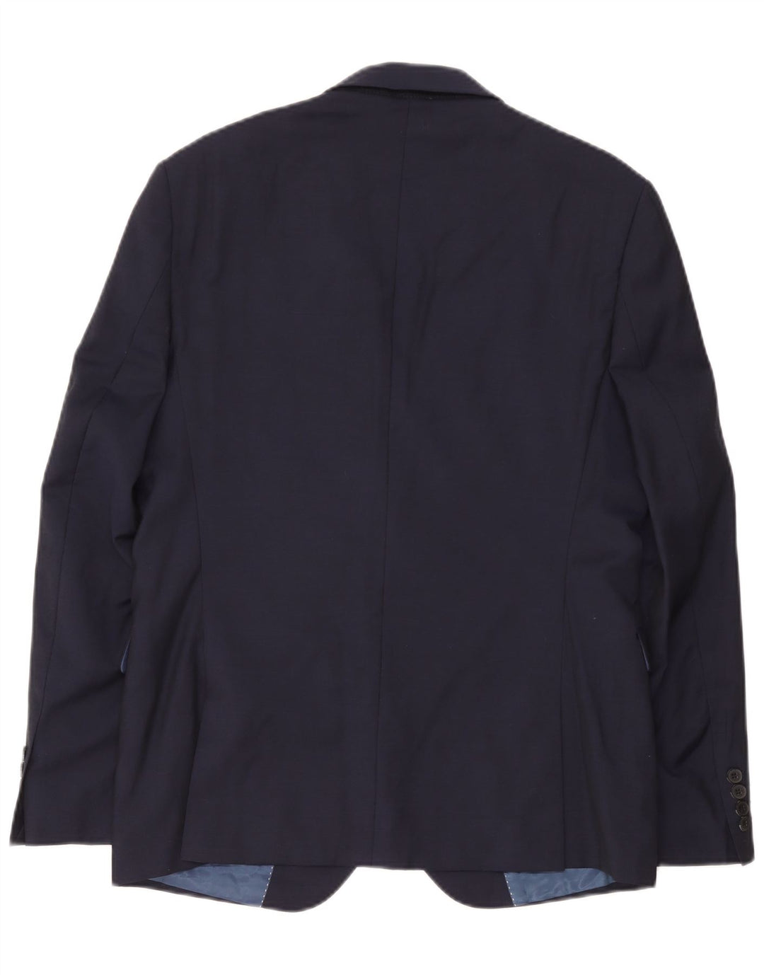 Dkny Veste Blazer 2 Boutons Homme IT 52 XL Bleu Marine Laine