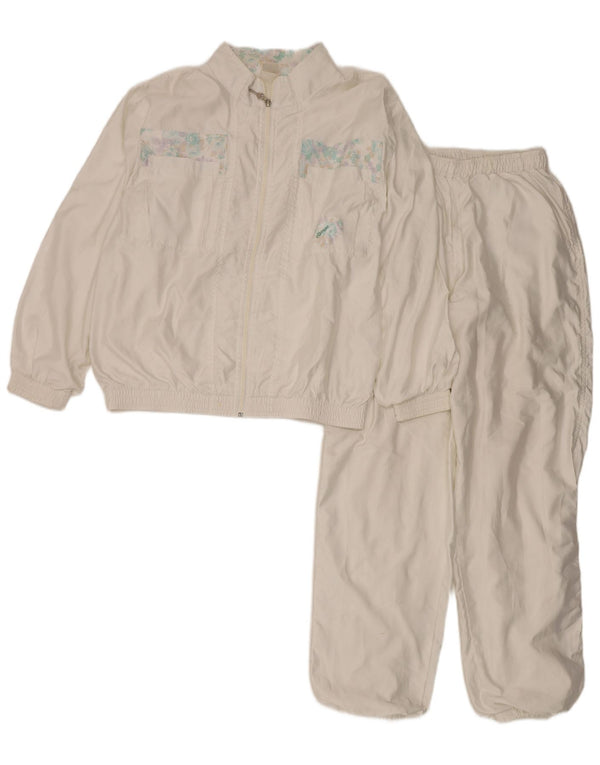 Ellesse Survêtement complet pour femme UK 18 XL Blanc Floral