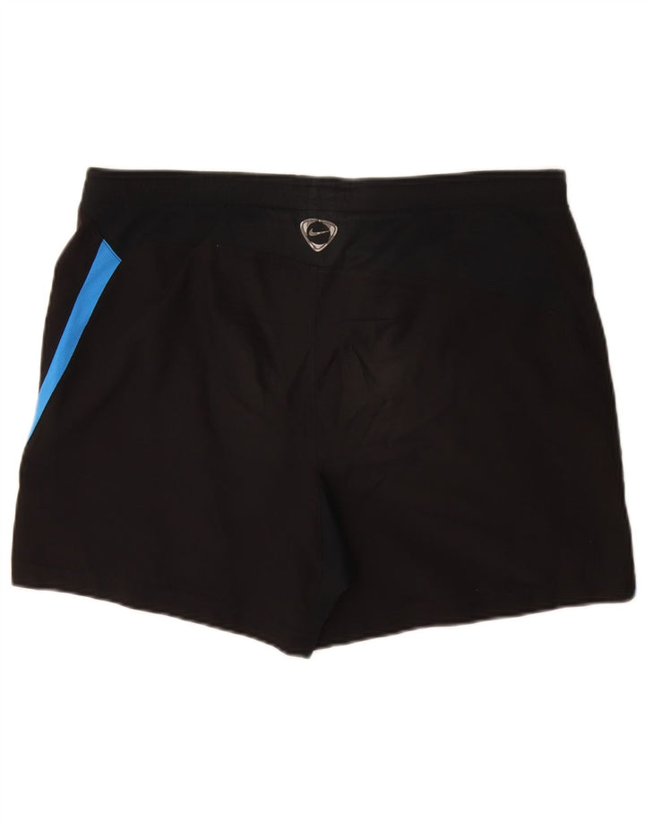 Nike Short de sport pour garçon 13-14 ans XL Noir Colorblock Polyester