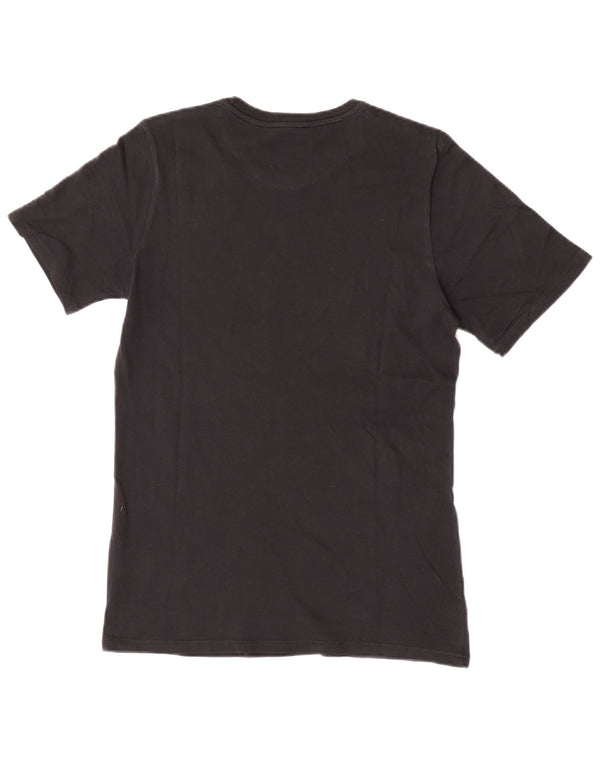 Nike T-shirt graphique coupe athlétique pour homme, petit, en coton noir