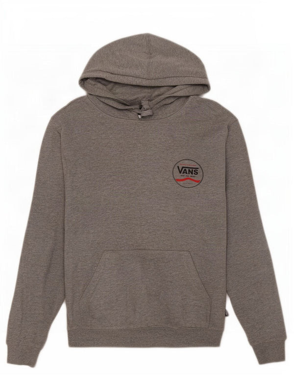 Vans Pull à capuche graphique pour homme Petit gris moucheté