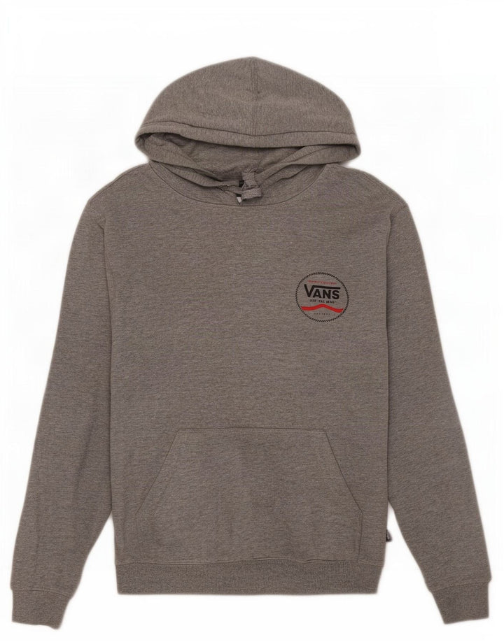 Vans Pull à capuche graphique pour homme Petit gris moucheté