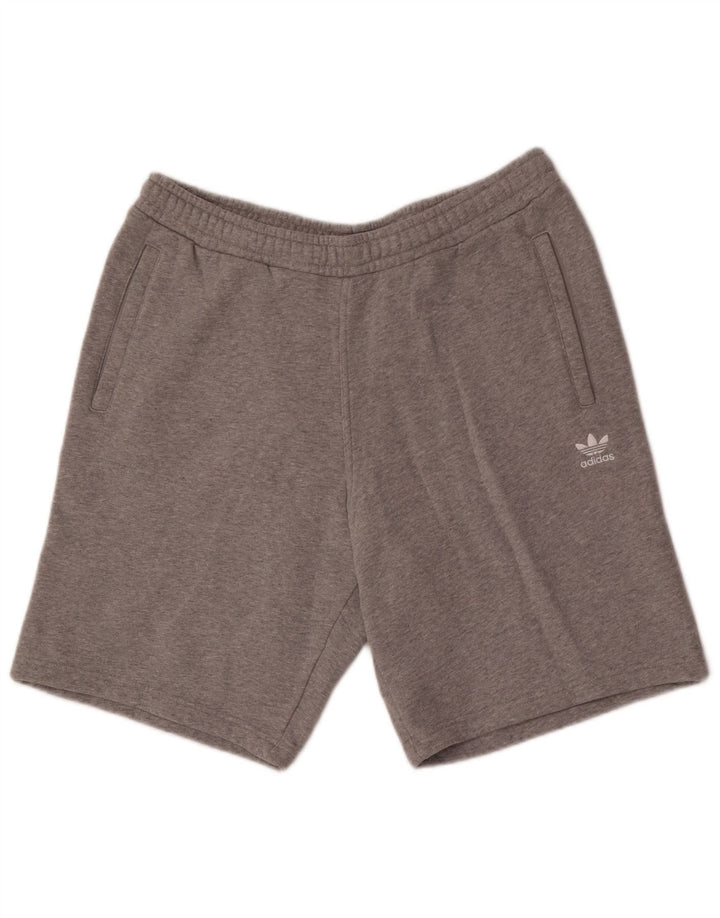 Adidas Short de sport pour homme Grand gris