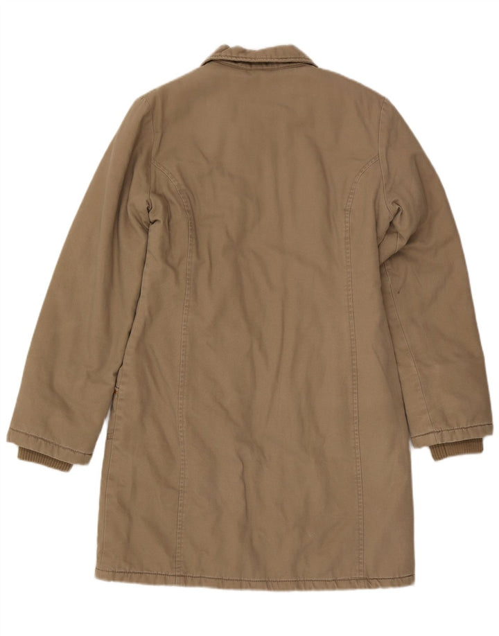 Lois Manteau coupe-vent pour femme UK 10 Petit coton beige
