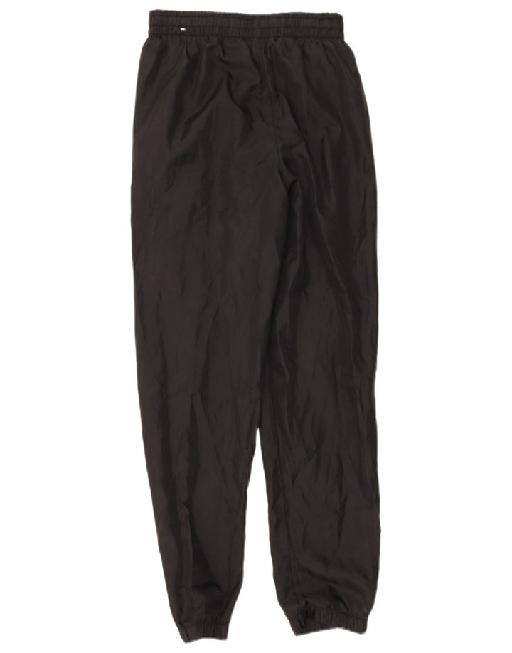 NIKE Boys Tracksuit Trousers Joggers 10-11 Years Medium Black Polyester