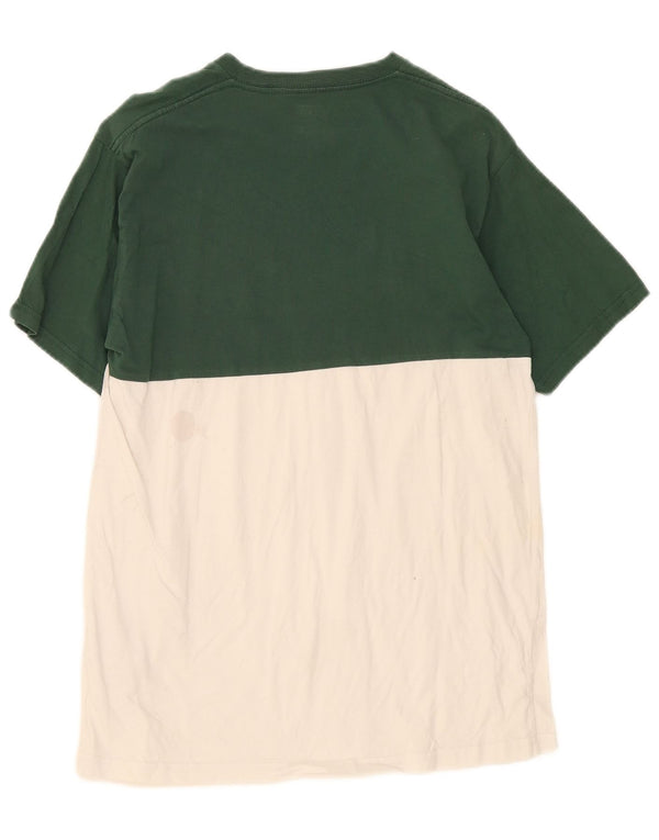 Vans T-shirt coupe classique pour homme en coton color block vert moyen