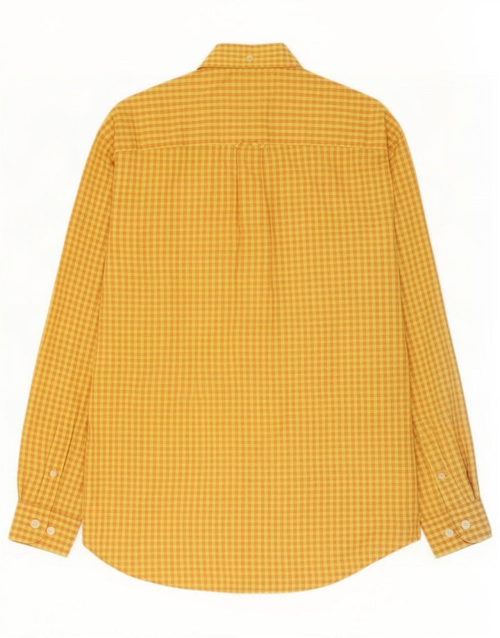 Ben Sherman Chemise Homme Carreaux Jaune Moyen