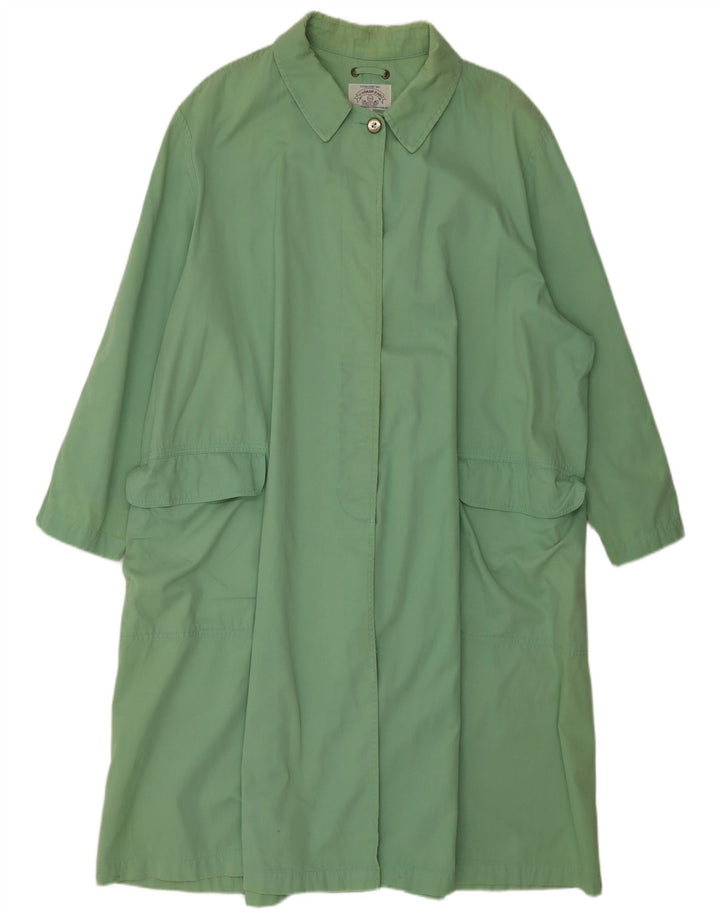 Armani Jeans Manteau surdimensionné pour femme UK 14 Grand coton vert