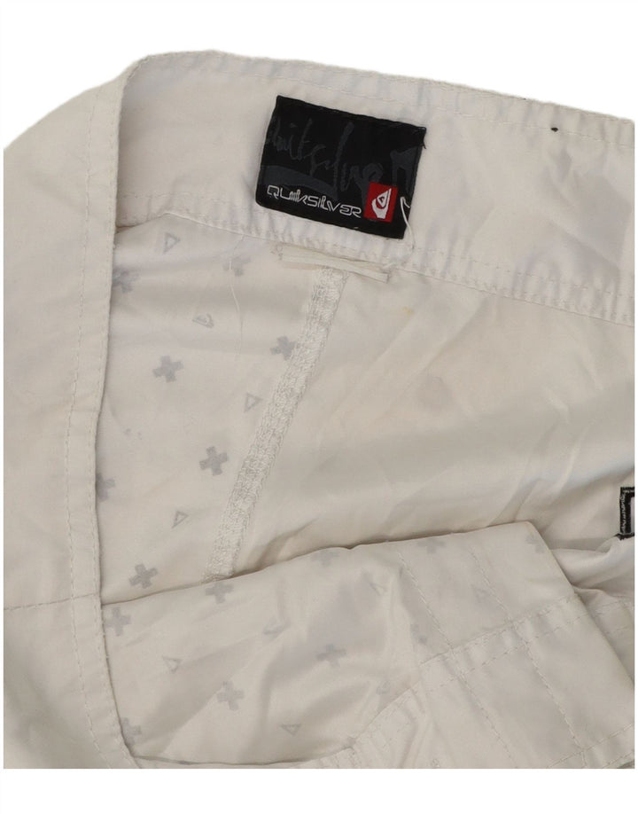 Quiksilver Short de Bain Homme Vert Moyen Colourblock