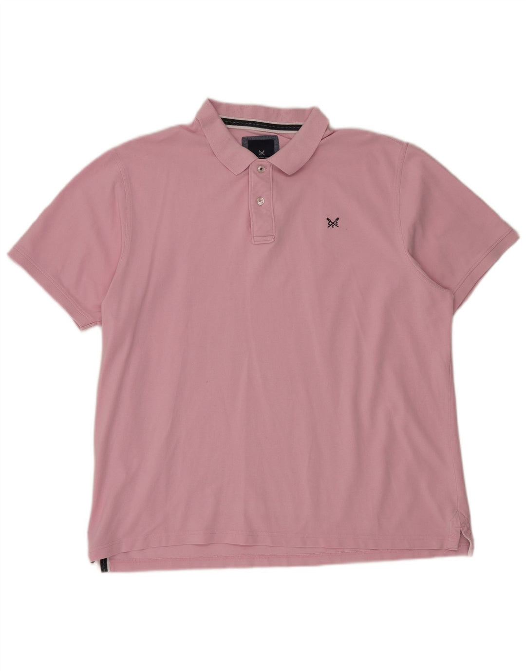 CREW CLOTHING Polo Homme 2XL Rose Coton