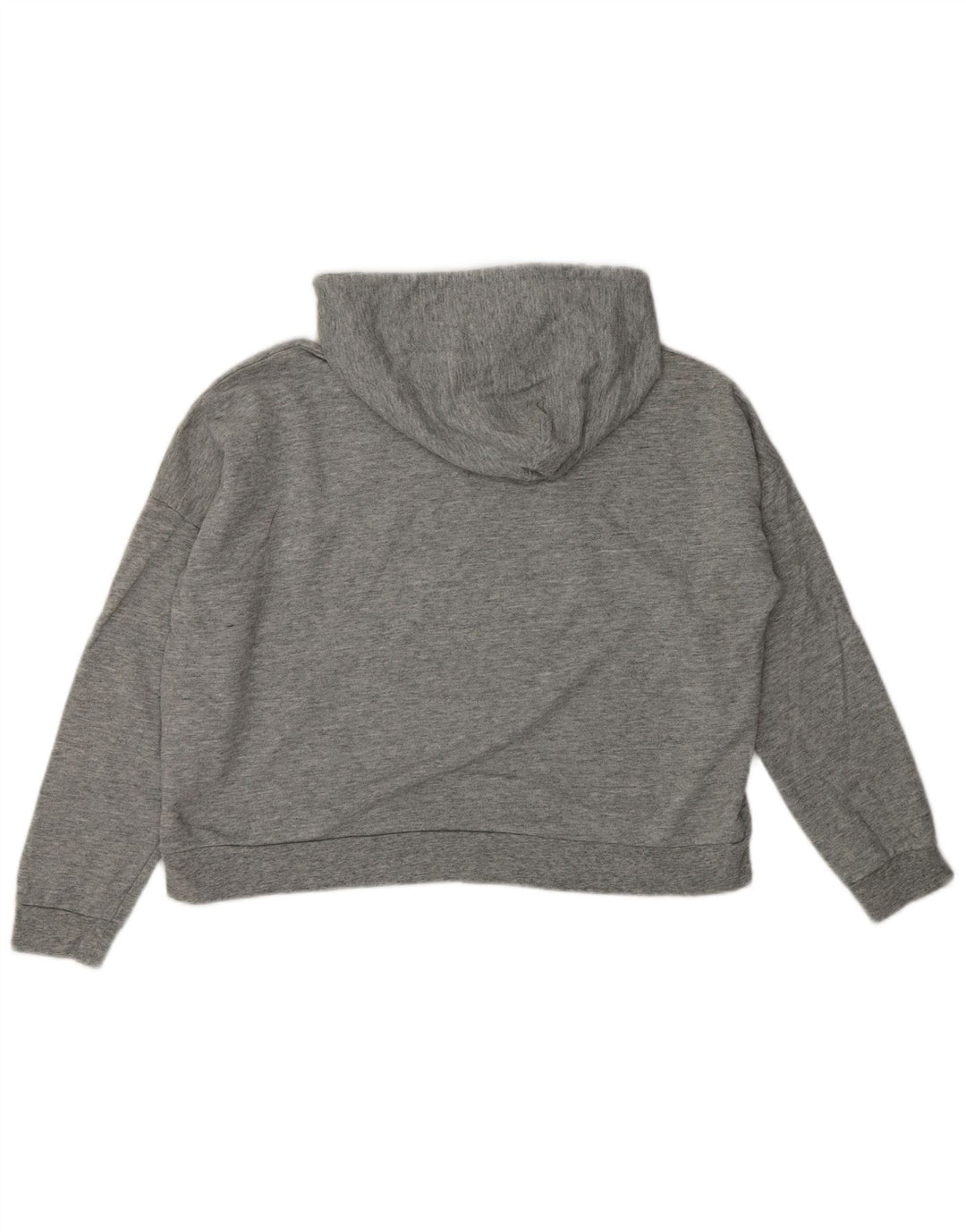 LEVI'S Pull à capuche surdimensionné pour femme UK 10 Petit coton gris