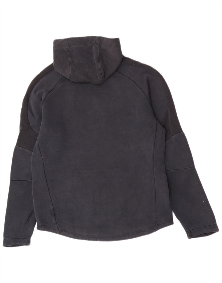 Puma Pull à capuche pour homme en coton bleu marine moyen