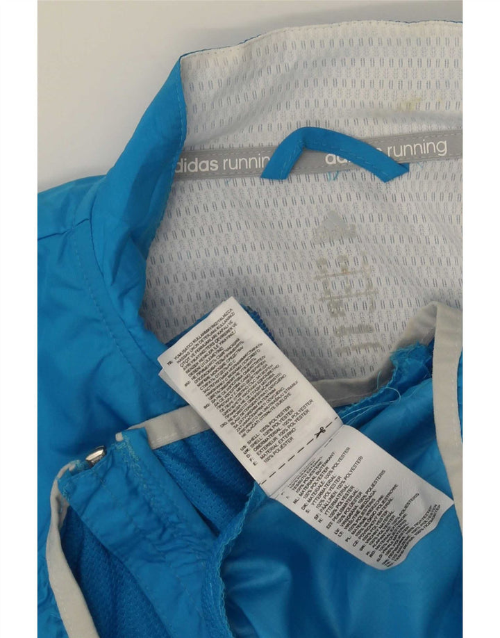 Adidas Veste de survêtement pour homme Bleu moyen Polyester