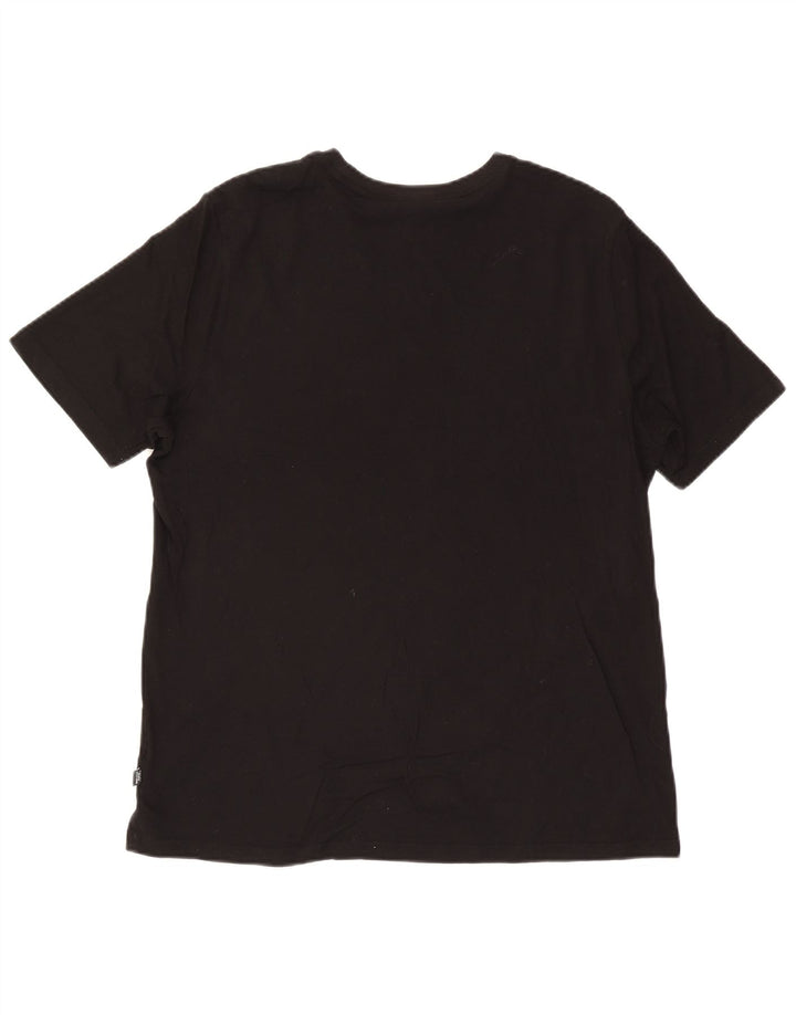 Puma T-shirt graphique pour hommes, grand, noir