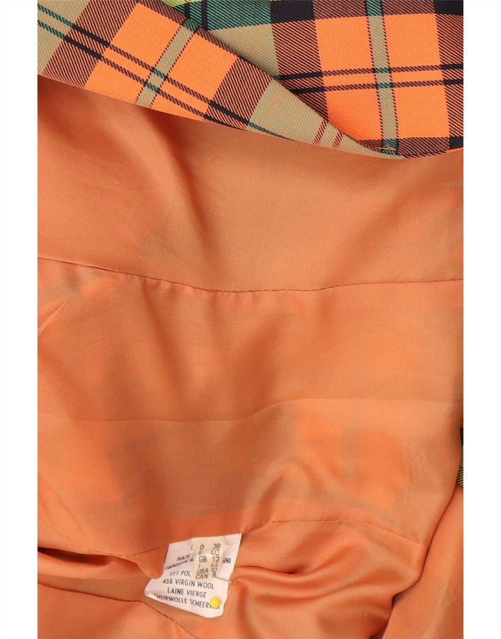 HMC Veste Blazer Double Boutonnage Femme UK 12 Medium Multicolore Check