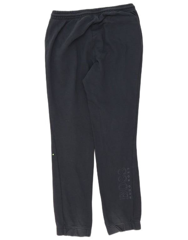Hugo Boss Homme Pantalon de survêtement graphique Joggers Large Gris Coton