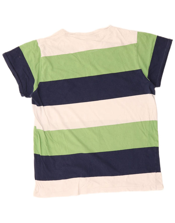 Pierre Cardin T-Shirt Homme Top XL Coton Rayé Multicolore