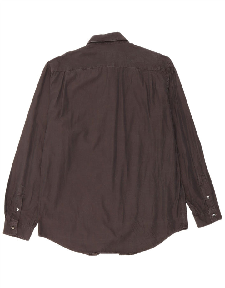 Calvin Klein Chemise Homme Taille 43 Grand Coton Noir