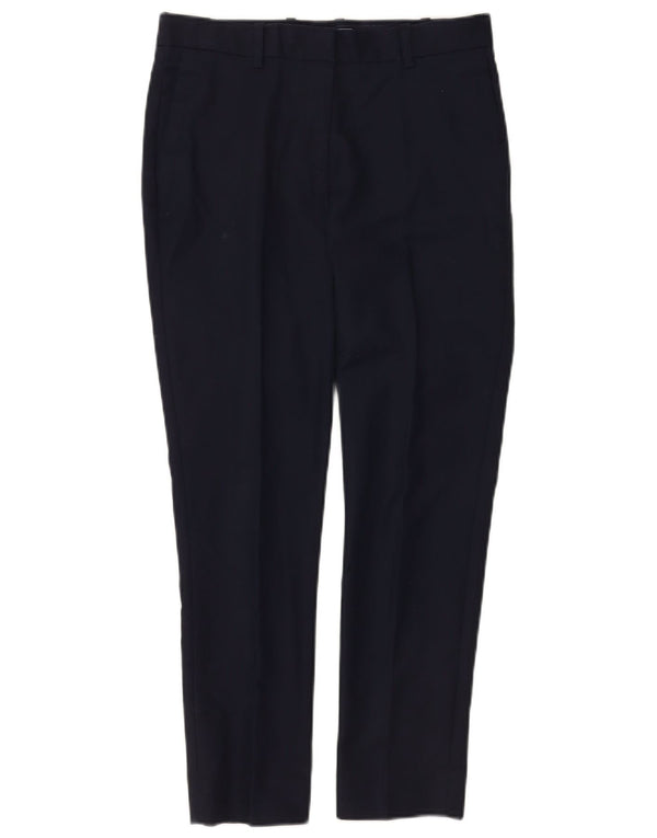 Gap Pantalon court coupe slim pour femme US 0 XS W28 L26 Bleu marine Coton