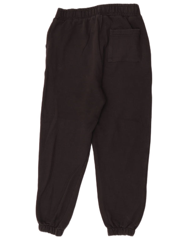 Pantalon De Survêtement Zara Homme Joggers Coton Noir Moyen
